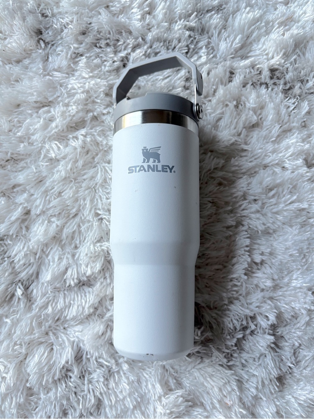 Stanley White Insulated Travel Tumbler • 30oz